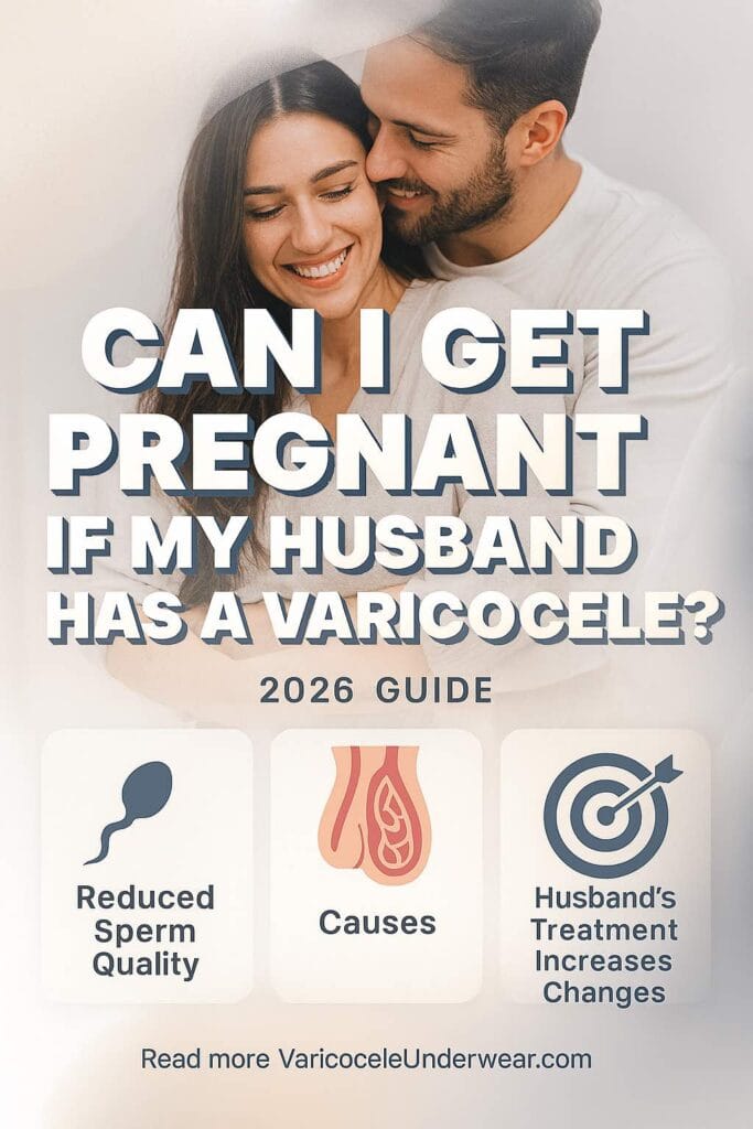 Varicocele fertility guide 2026 explaining pregnancy chances, sperm quality impact and treatment options