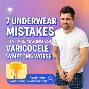 Underwear Mistakes That Are Making Your Varicocele Symptoms Worse