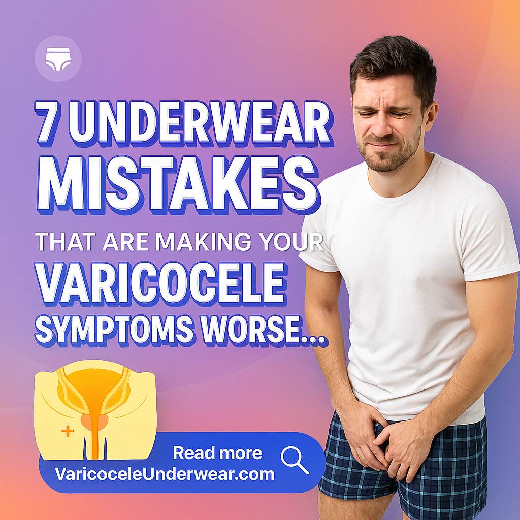 Underwear Mistakes That Are Making Your Varicocele Symptoms Worse
