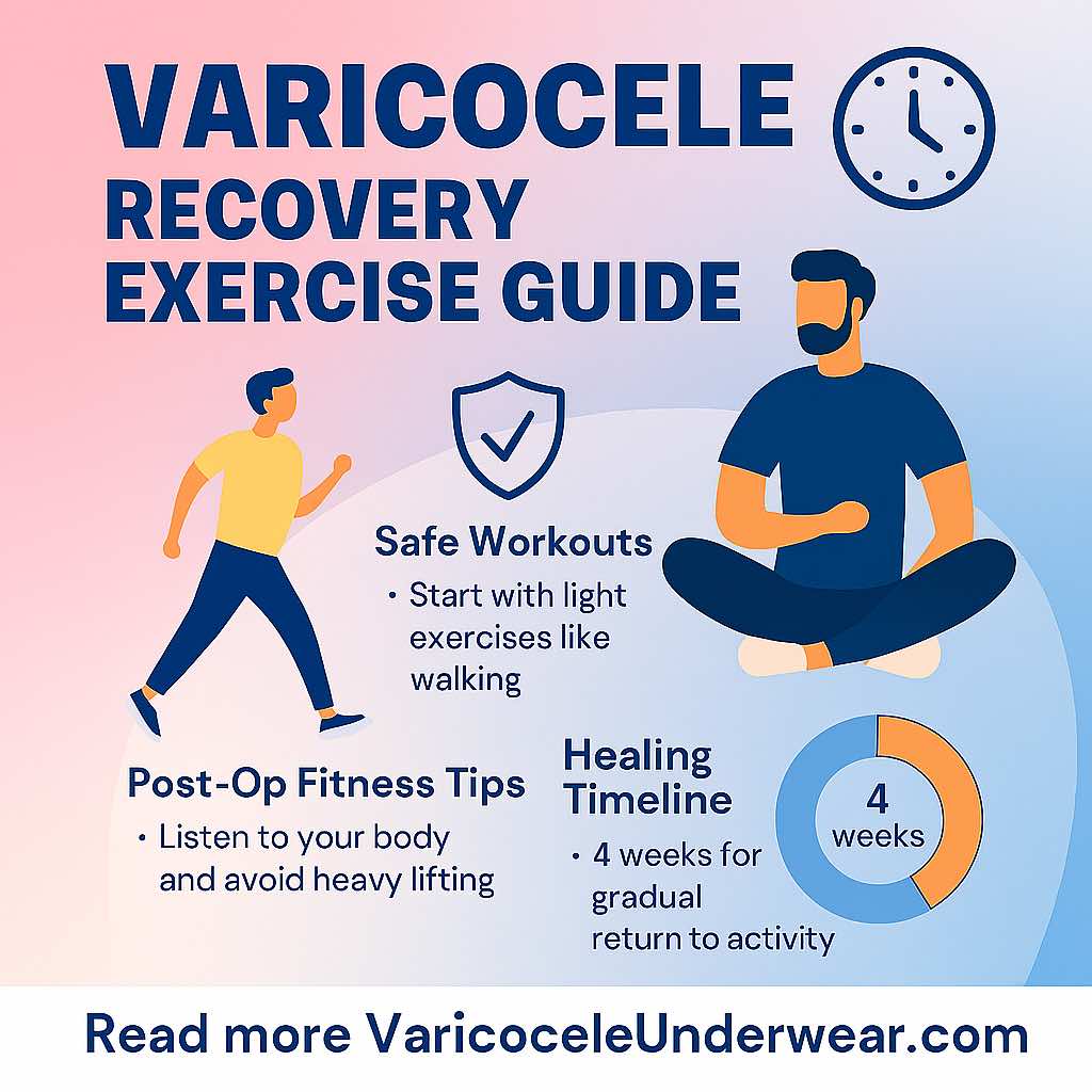 Varicocele Surgery Recovery Exercise Guide