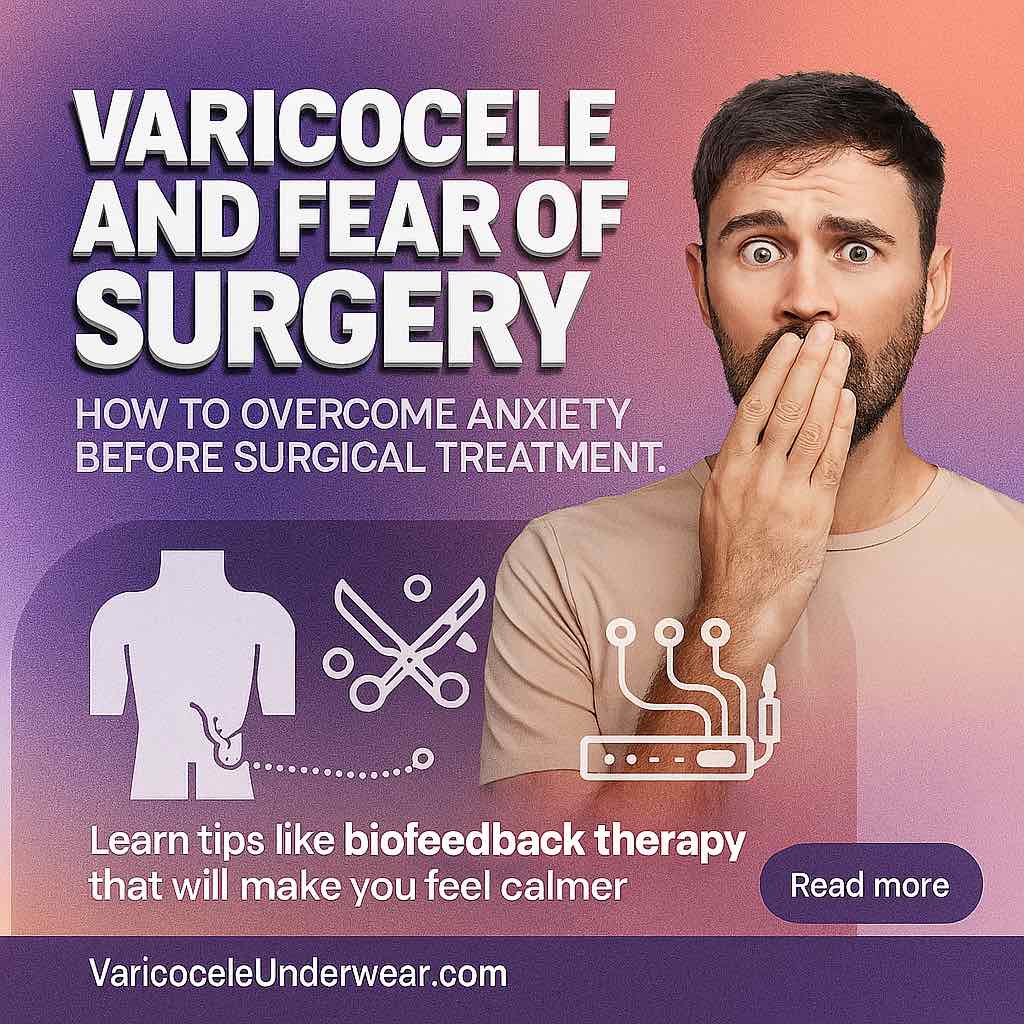 Varicocele and Fear of Surgery: How to Overcome Anxiety Before Surgical Treatment