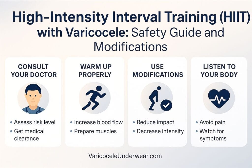 Hiit Varicocele Safety Guide Modifications