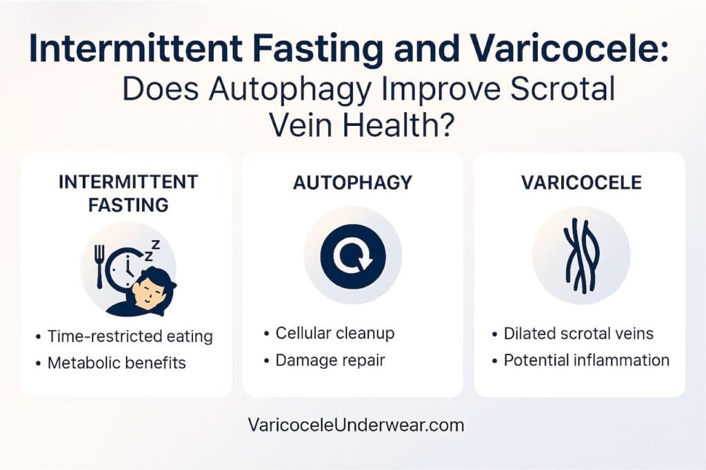 Intermittent Fasting Varicocele Autophagy Vein Health