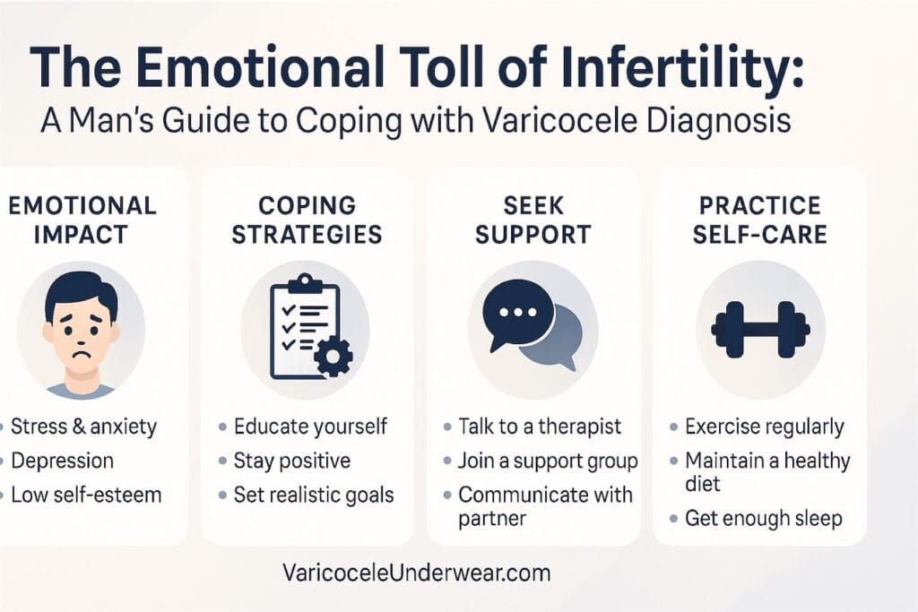 Varicocele Infertility Emotional Impact Mens Guide