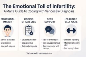 Varicocele Infertility Emotional Impact Guide With Coping Strategies For Men Including Stress Management, Therapy, And Lifestyle Support