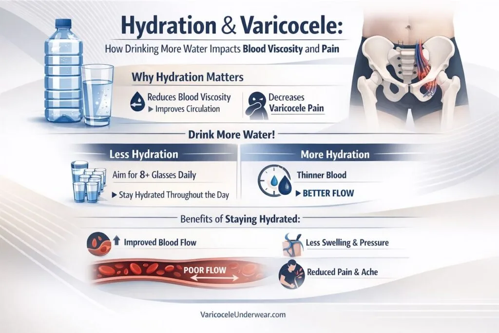 Hydrations Role In Varicocele Management
