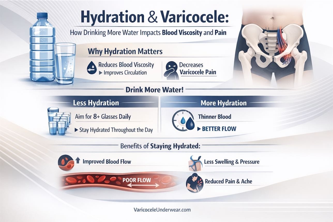 Hydration'S Role In Varicocele Management
