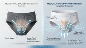 Binbeiv Varicocele Underwear Pouch Testicular Support