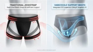 Built In Jockstrap Underwear Varicocele Pain Relief Athletic Supporter 202607301158