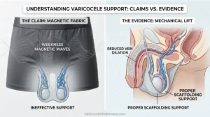 Magnetic Underwear Varicocele Evidence Scrotal Support Science