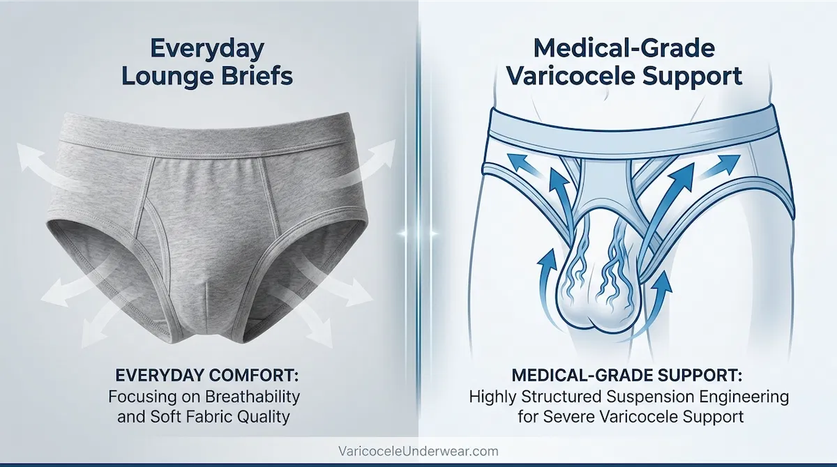 Savana Varicocele Underwear Review Breathable Support