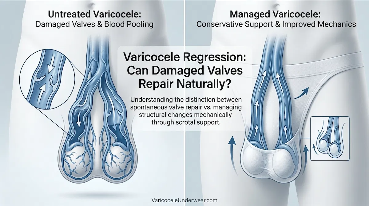 Spontaneous Resolution Varicocele Adult Regression Conservative Therapy 202607301210