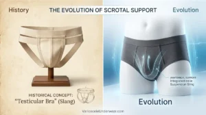 Testicular Bra Scrotal Sling Supporter History