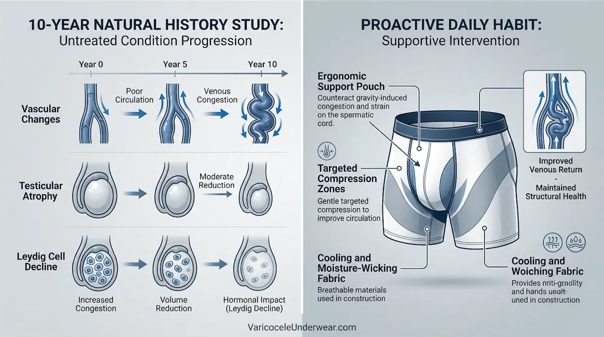 Untreated Varicocele Long Term Effects Testicular Atrophy Progression 202607301210