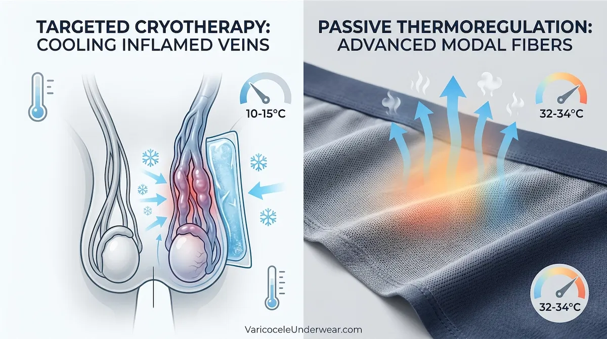 Varicocele Cold Water Therapy Ice Bath Testicles 202607301206
